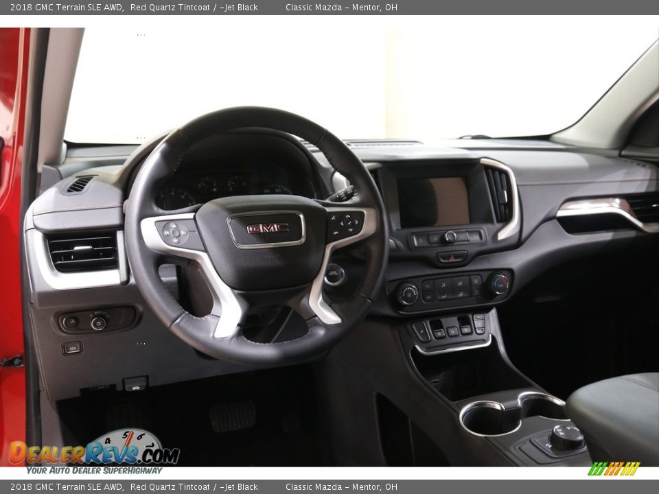 2018 GMC Terrain SLE AWD Red Quartz Tintcoat / ­Jet Black Photo #6
