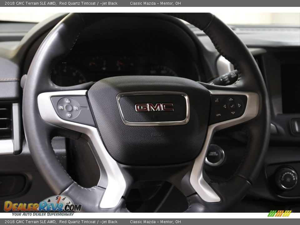 2018 GMC Terrain SLE AWD Red Quartz Tintcoat / ­Jet Black Photo #7