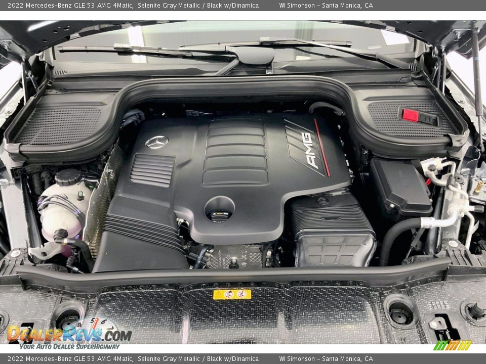2022 Mercedes-Benz GLE 53 AMG 4Matic 3.0 Liter Turbocharged DOHC 24-Valve VVT Inline 6 Cylinder Engine Photo #9