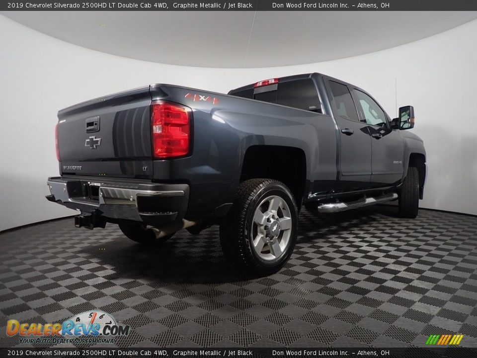 2019 Chevrolet Silverado 2500HD LT Double Cab 4WD Graphite Metallic / Jet Black Photo #15