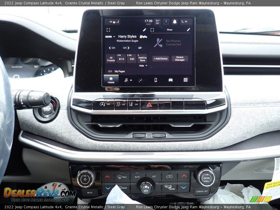 2022 Jeep Compass Latitude 4x4 Granite Crystal Metallic / Steel Gray Photo #20