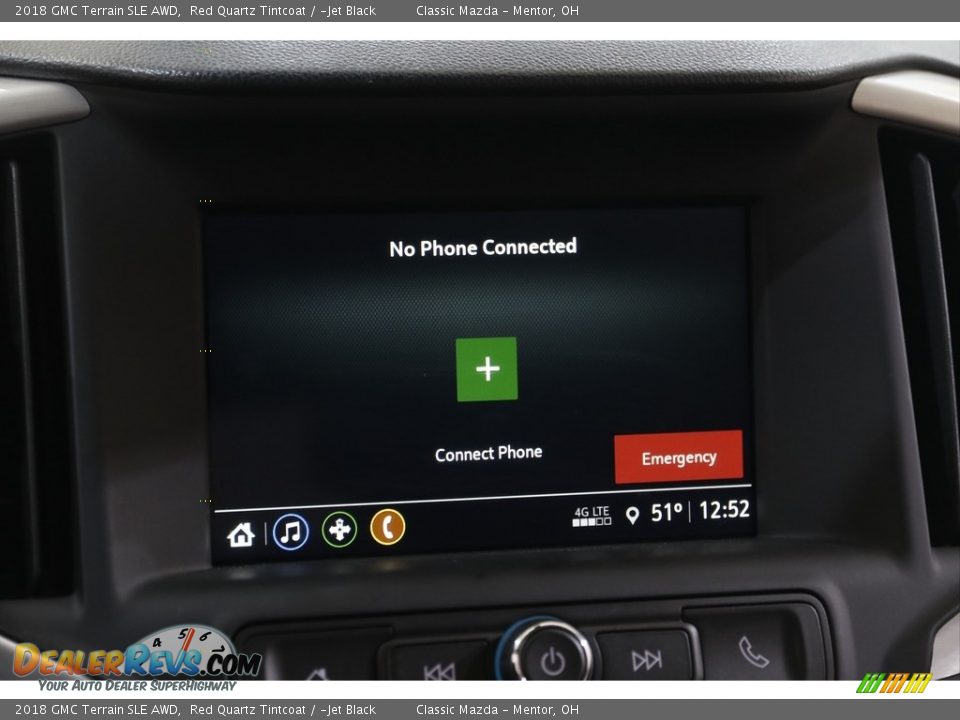 2018 GMC Terrain SLE AWD Red Quartz Tintcoat / ­Jet Black Photo #11