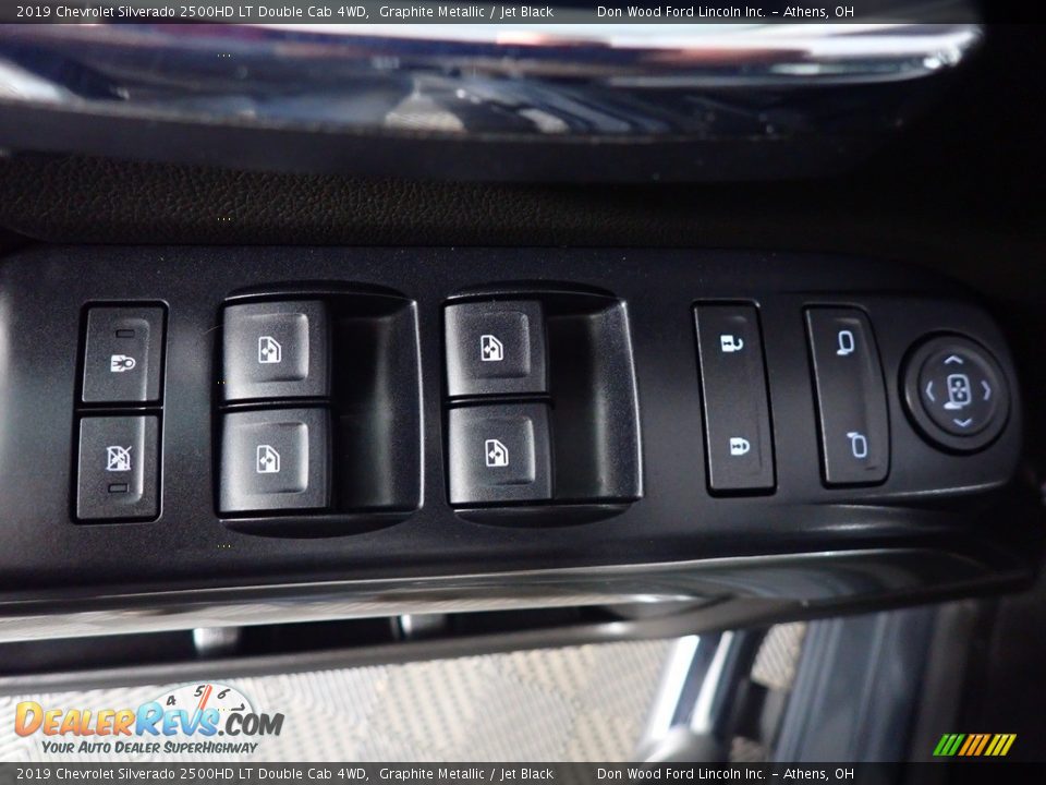 2019 Chevrolet Silverado 2500HD LT Double Cab 4WD Graphite Metallic / Jet Black Photo #20