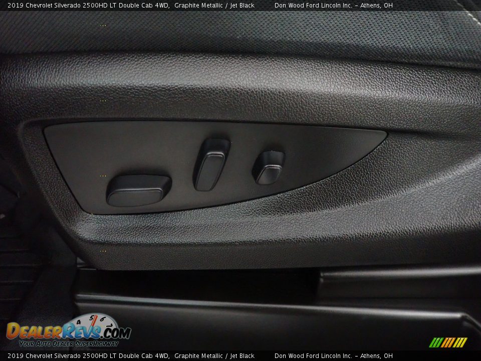 2019 Chevrolet Silverado 2500HD LT Double Cab 4WD Graphite Metallic / Jet Black Photo #22