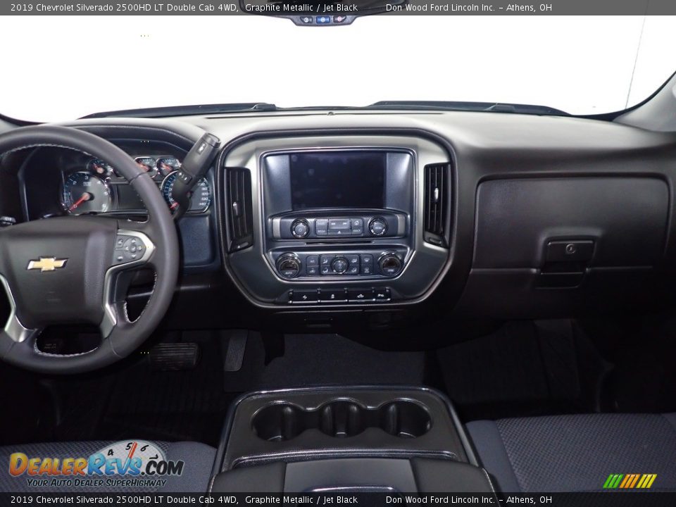 2019 Chevrolet Silverado 2500HD LT Double Cab 4WD Graphite Metallic / Jet Black Photo #24