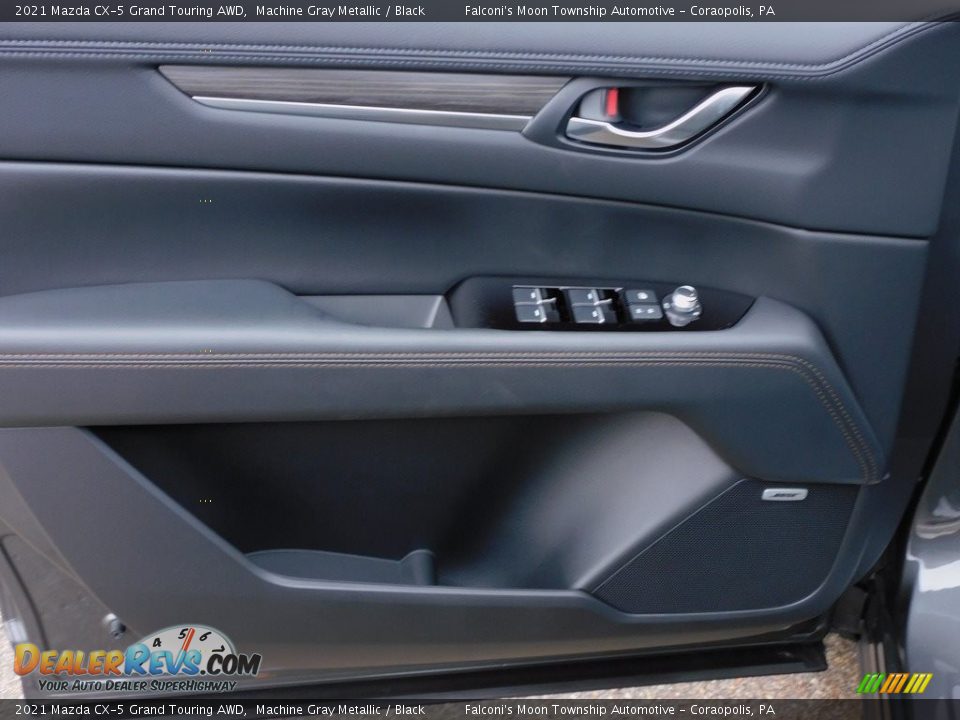 2021 Mazda CX-5 Grand Touring AWD Machine Gray Metallic / Black Photo #14