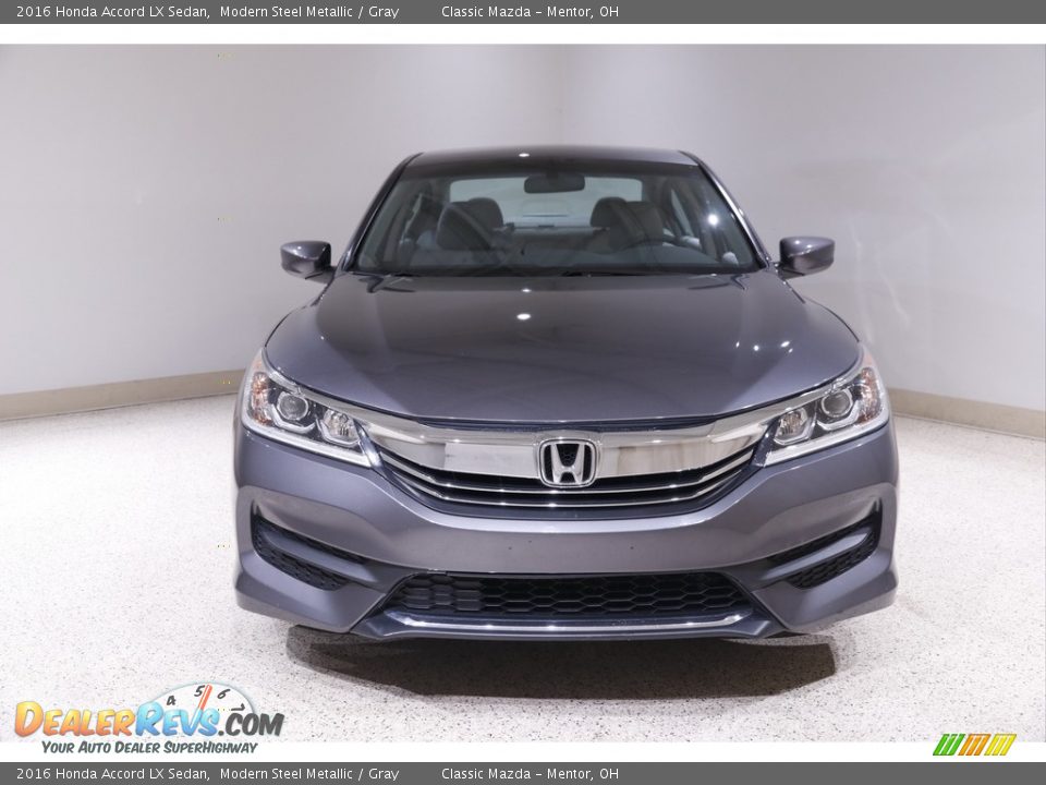 2016 Honda Accord LX Sedan Modern Steel Metallic / Gray Photo #2