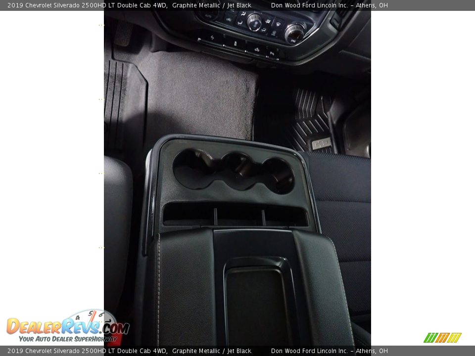 2019 Chevrolet Silverado 2500HD LT Double Cab 4WD Graphite Metallic / Jet Black Photo #31