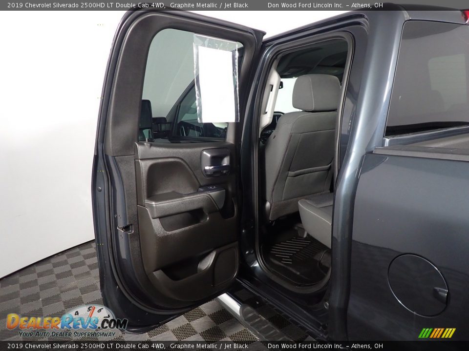 2019 Chevrolet Silverado 2500HD LT Double Cab 4WD Graphite Metallic / Jet Black Photo #33
