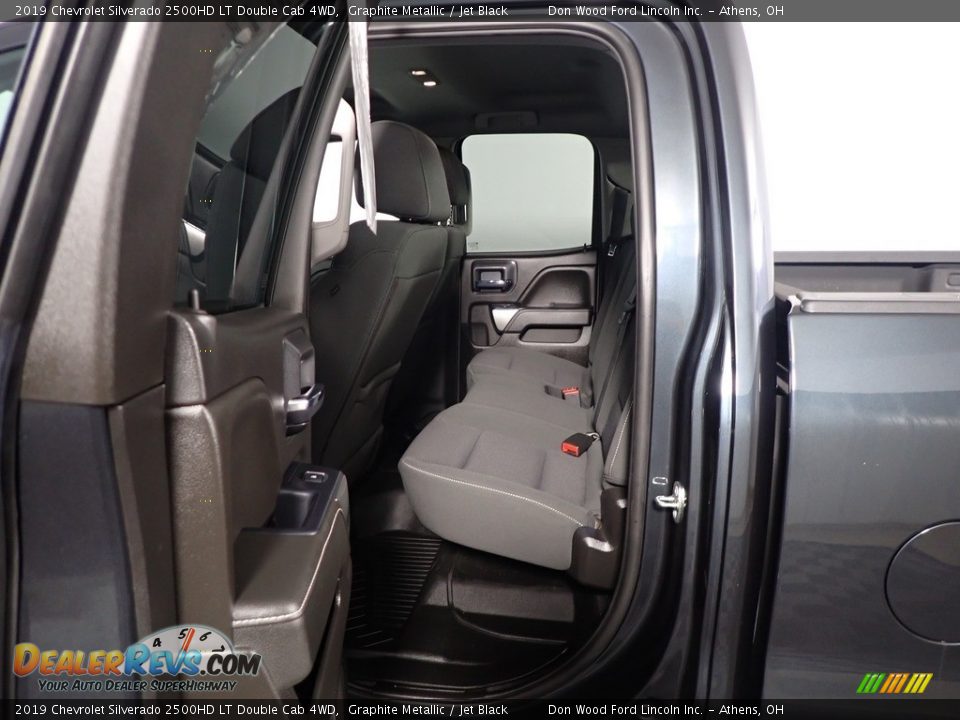 2019 Chevrolet Silverado 2500HD LT Double Cab 4WD Graphite Metallic / Jet Black Photo #34