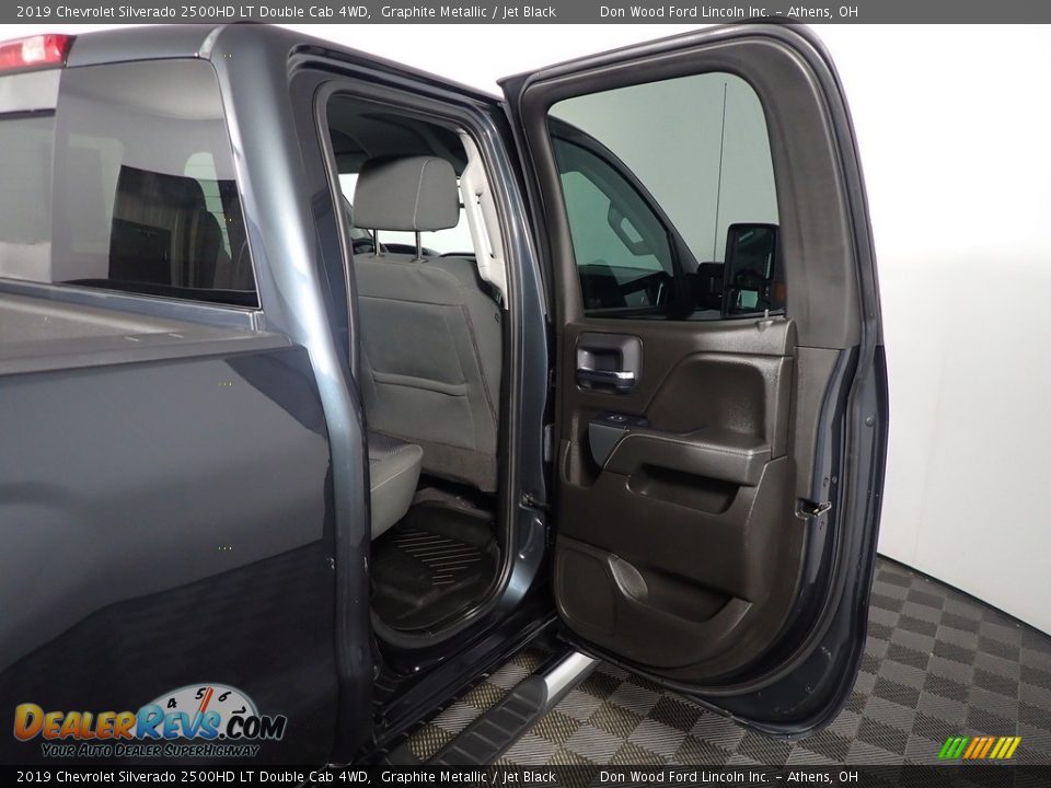 2019 Chevrolet Silverado 2500HD LT Double Cab 4WD Graphite Metallic / Jet Black Photo #35