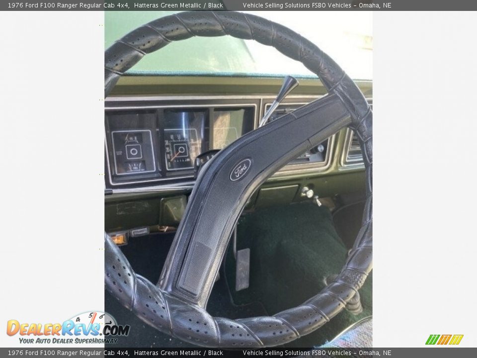 1976 Ford F100 Ranger Regular Cab 4x4 Steering Wheel Photo #3