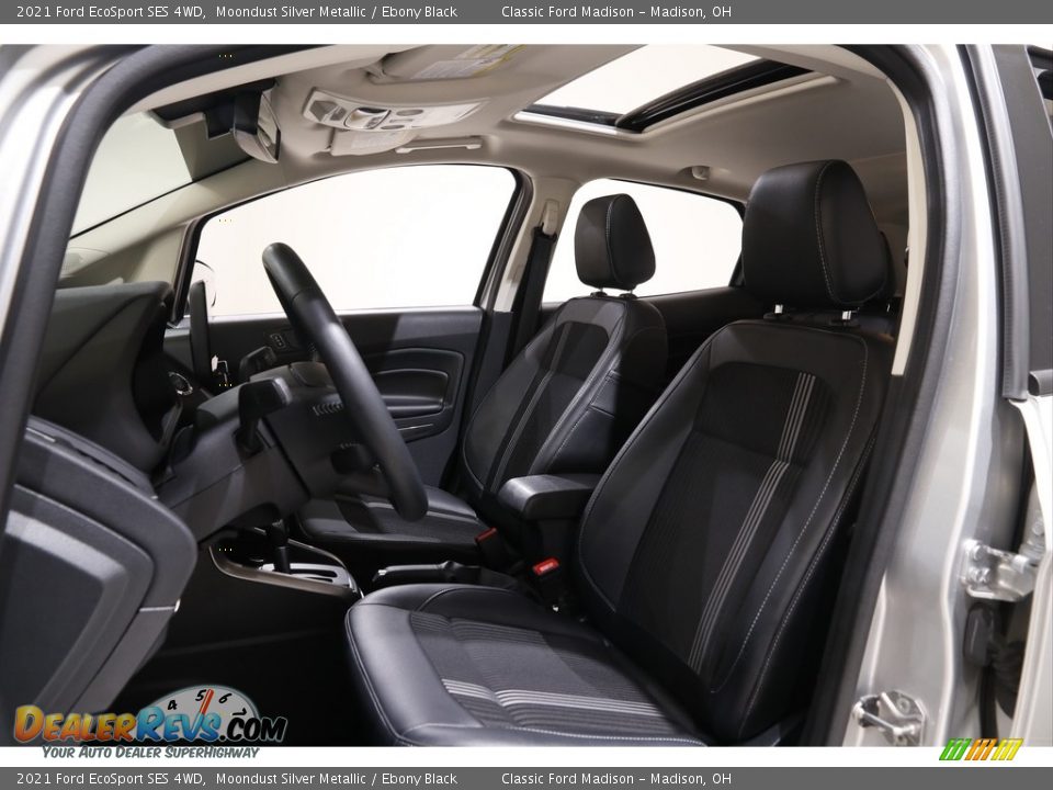 2021 Ford EcoSport SES 4WD Moondust Silver Metallic / Ebony Black Photo #5