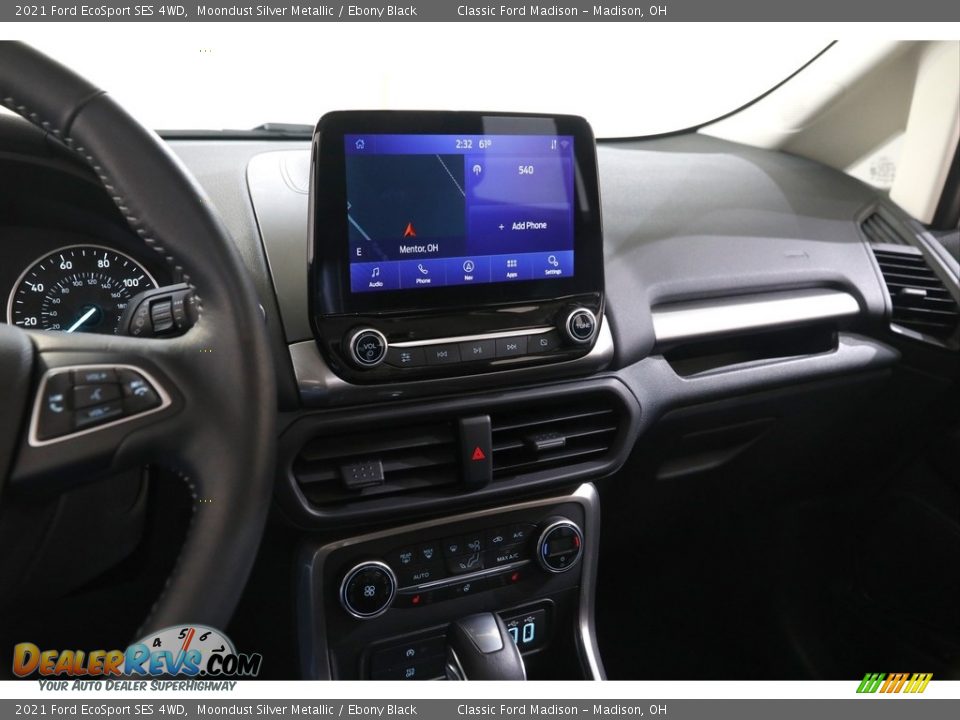 2021 Ford EcoSport SES 4WD Moondust Silver Metallic / Ebony Black Photo #9