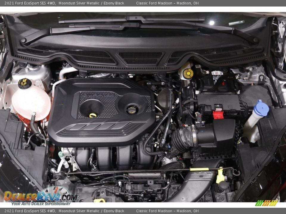 2021 Ford EcoSport SES 4WD Moondust Silver Metallic / Ebony Black Photo #19