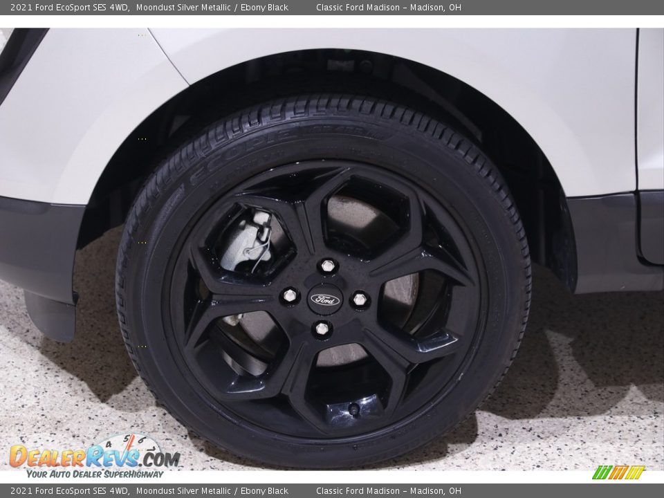 2021 Ford EcoSport SES 4WD Moondust Silver Metallic / Ebony Black Photo #20