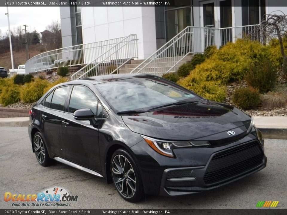 2020 Toyota Corolla SE Black Sand Pearl / Black Photo #1