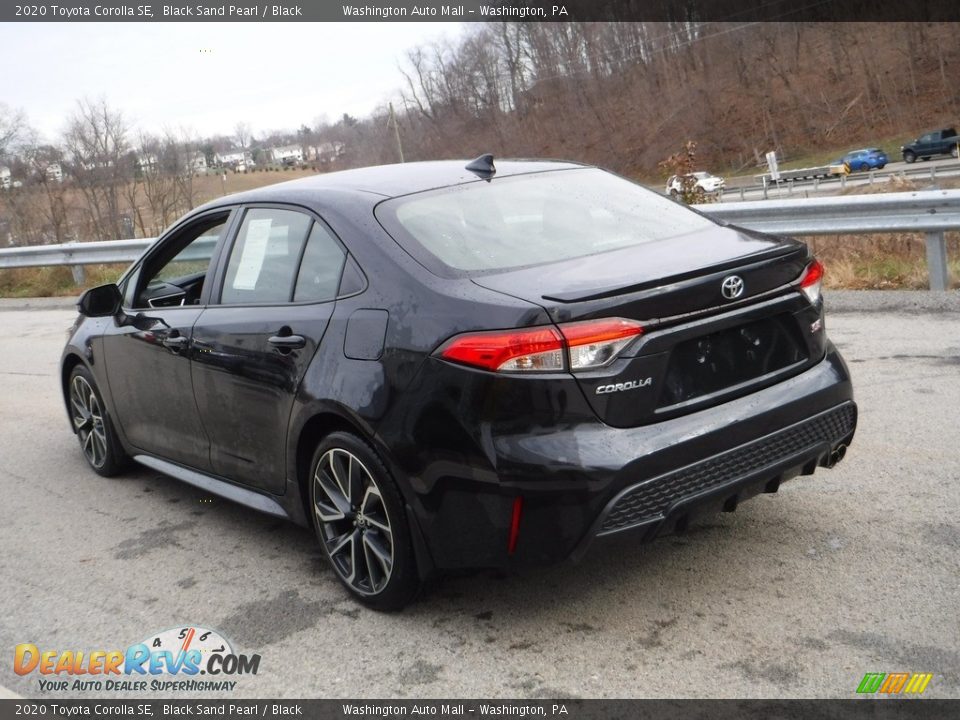 2020 Toyota Corolla SE Black Sand Pearl / Black Photo #12