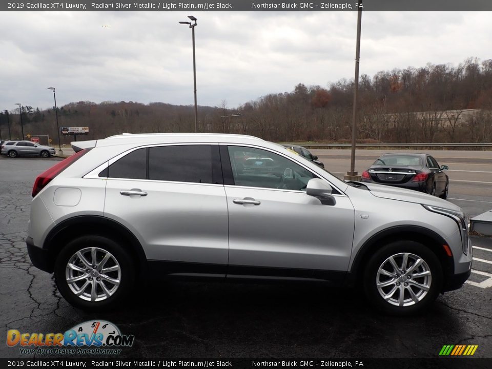 2019 Cadillac XT4 Luxury Radiant Silver Metallic / Light Platinum/Jet Black Photo #5