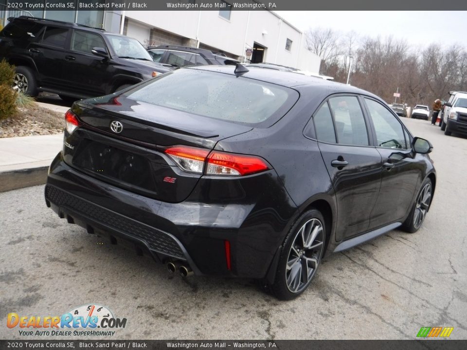 2020 Toyota Corolla SE Black Sand Pearl / Black Photo #14