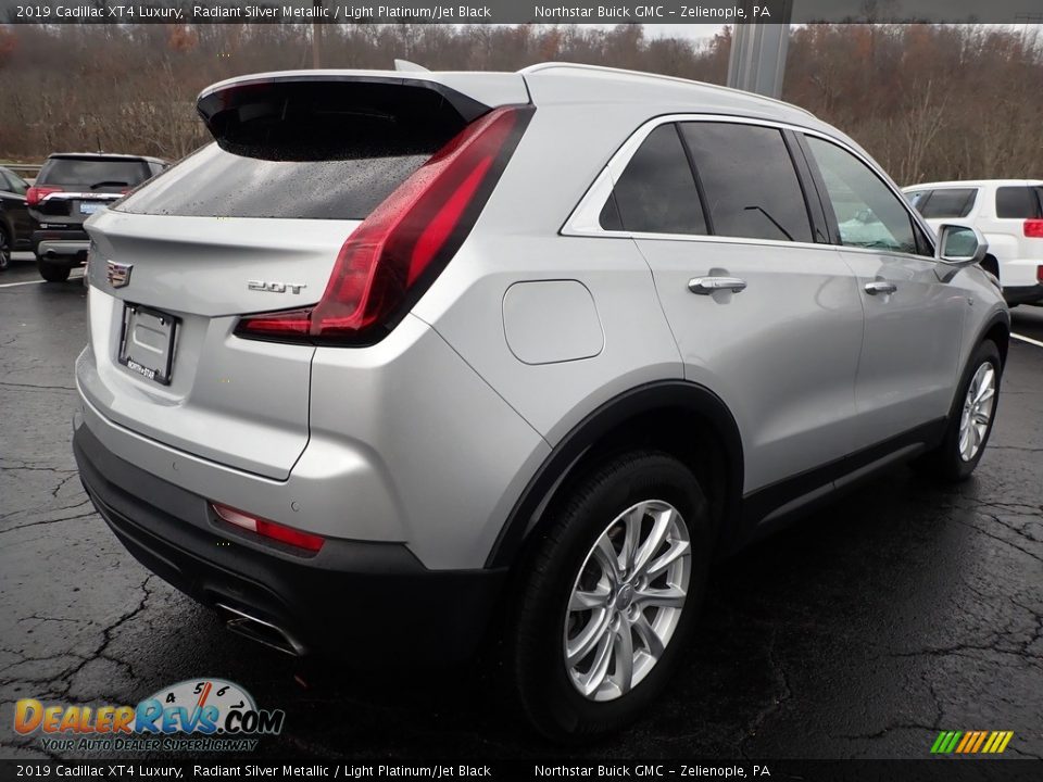 2019 Cadillac XT4 Luxury Radiant Silver Metallic / Light Platinum/Jet Black Photo #9