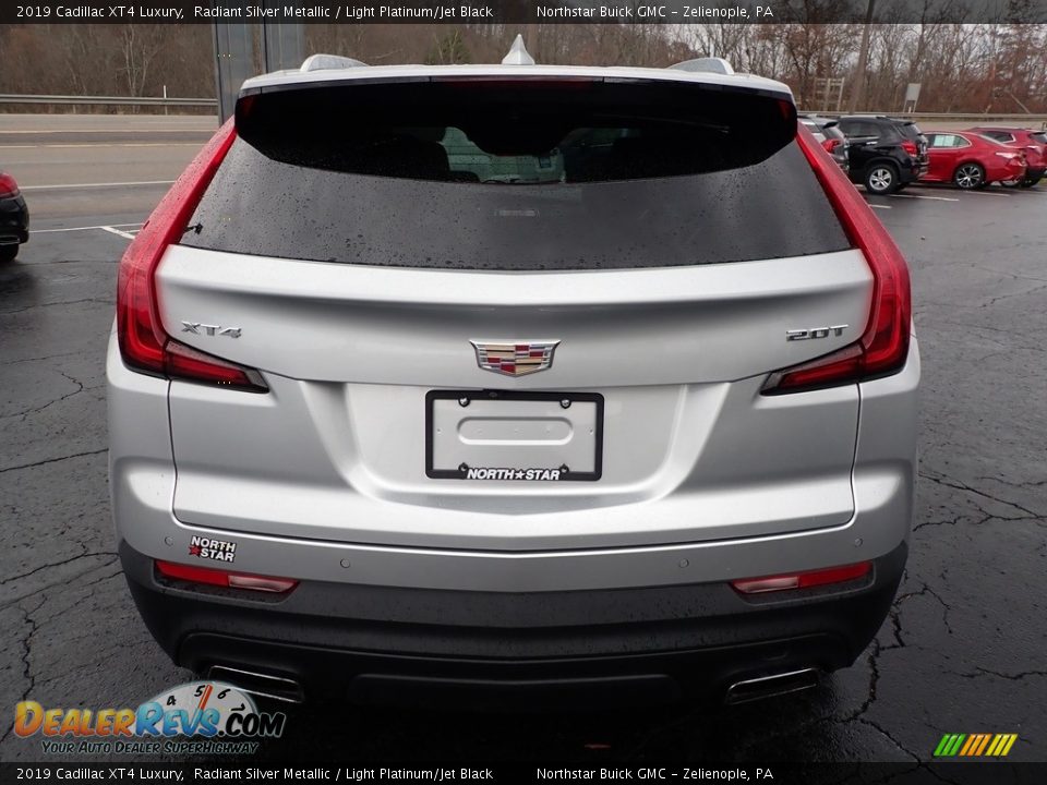 2019 Cadillac XT4 Luxury Radiant Silver Metallic / Light Platinum/Jet Black Photo #10