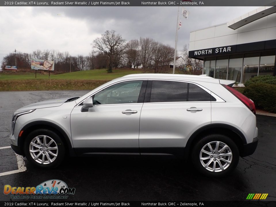 2019 Cadillac XT4 Luxury Radiant Silver Metallic / Light Platinum/Jet Black Photo #13