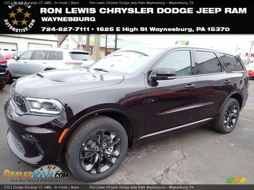 2021 Dodge Durango GT AWD In-Violet / Black Photo #1