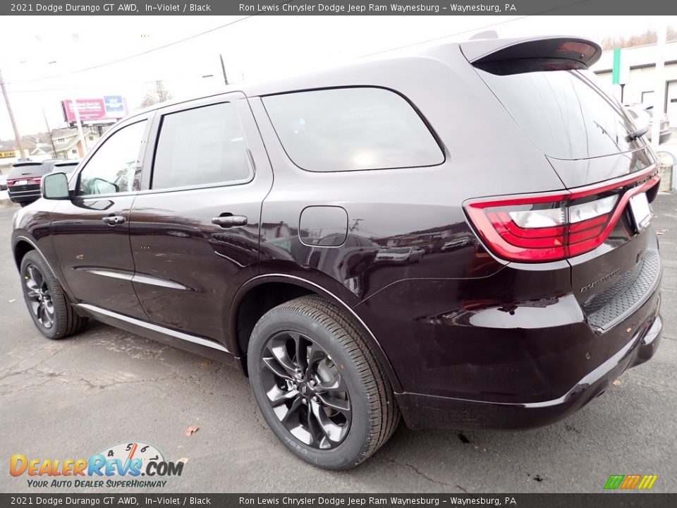 2021 Dodge Durango GT AWD In-Violet / Black Photo #3