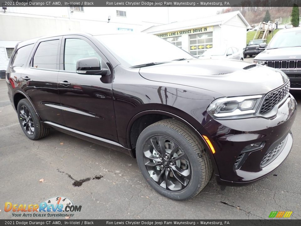 2021 Dodge Durango GT AWD In-Violet / Black Photo #8