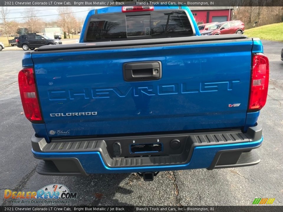 2021 Chevrolet Colorado LT Crew Cab Bright Blue Metallic / Jet Black Photo #6