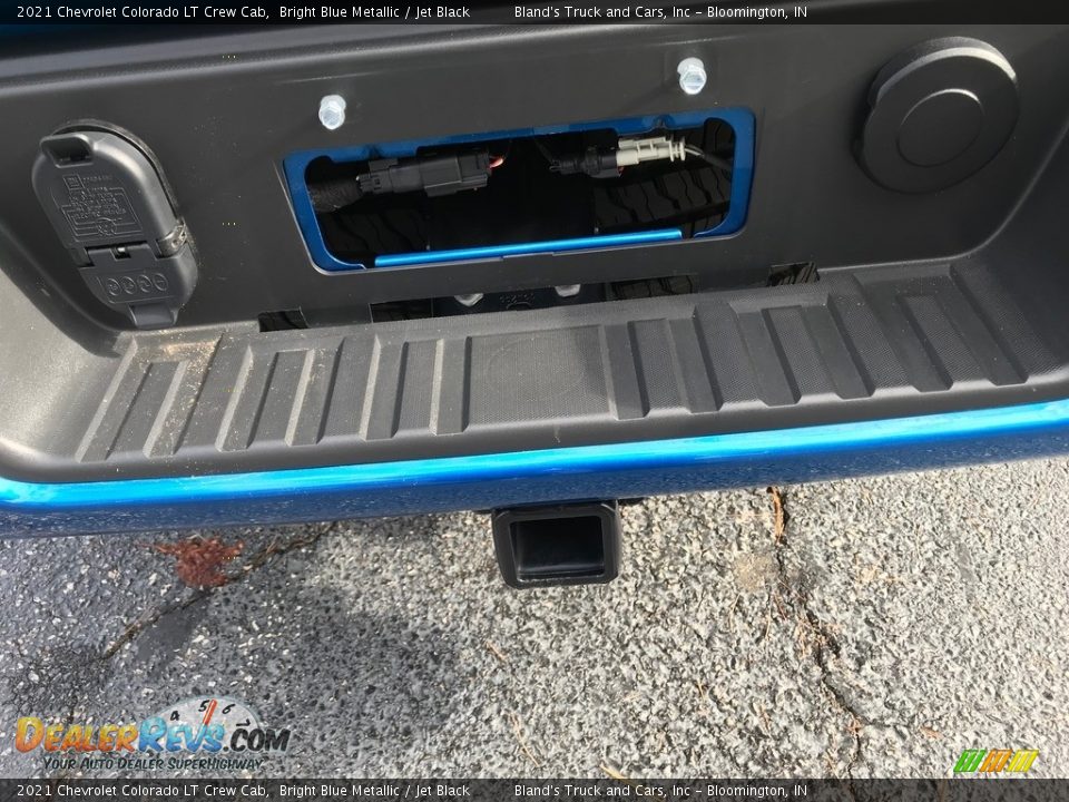 2021 Chevrolet Colorado LT Crew Cab Bright Blue Metallic / Jet Black Photo #8