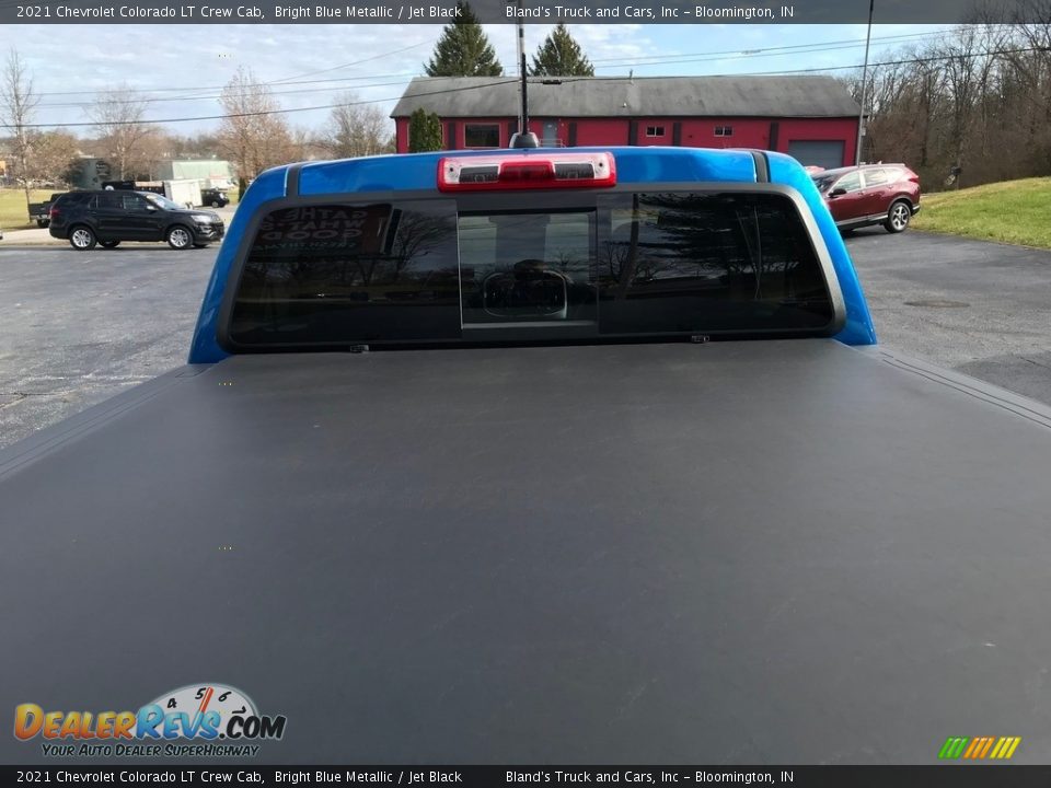 2021 Chevrolet Colorado LT Crew Cab Bright Blue Metallic / Jet Black Photo #9