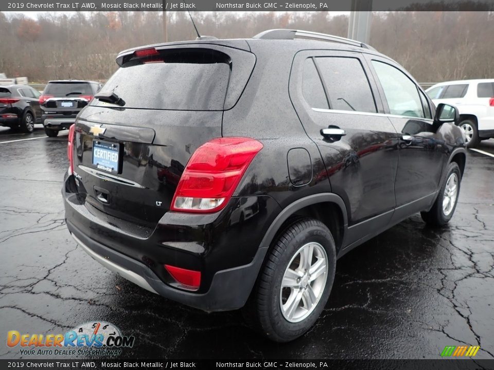 2019 Chevrolet Trax LT AWD Mosaic Black Metallic / Jet Black Photo #9