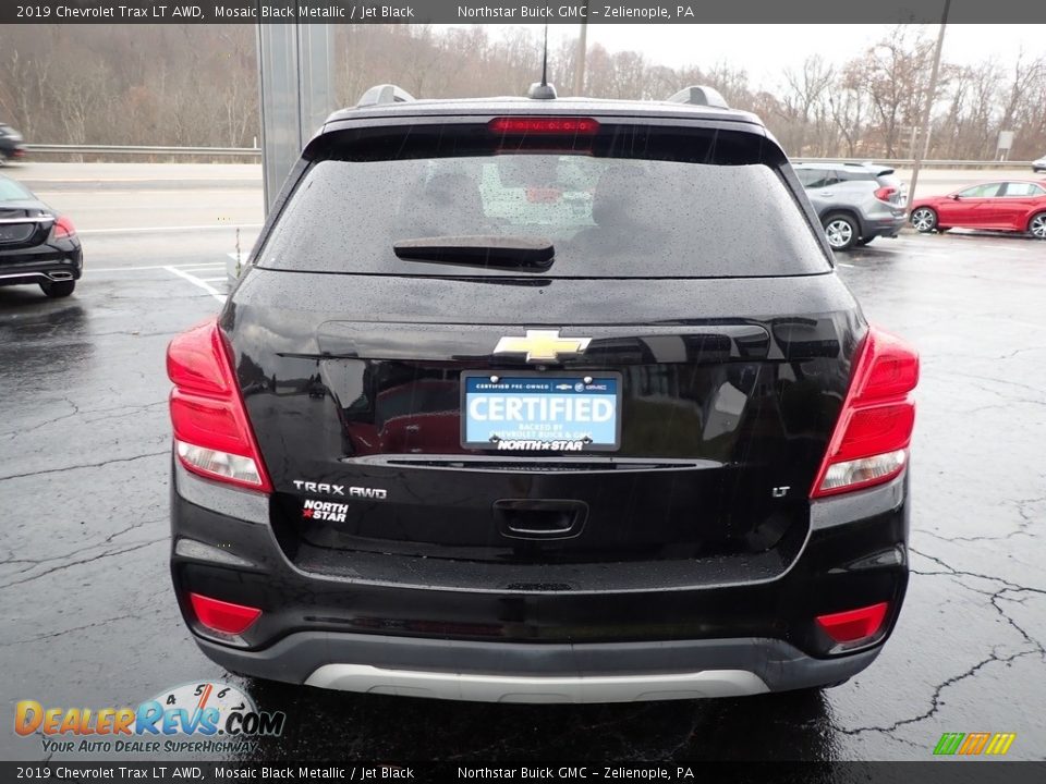 2019 Chevrolet Trax LT AWD Mosaic Black Metallic / Jet Black Photo #10