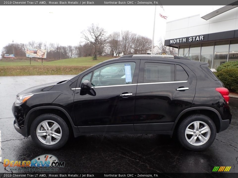 2019 Chevrolet Trax LT AWD Mosaic Black Metallic / Jet Black Photo #13