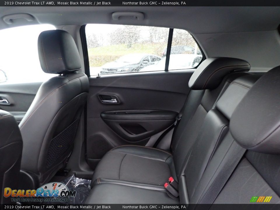 2019 Chevrolet Trax LT AWD Mosaic Black Metallic / Jet Black Photo #17