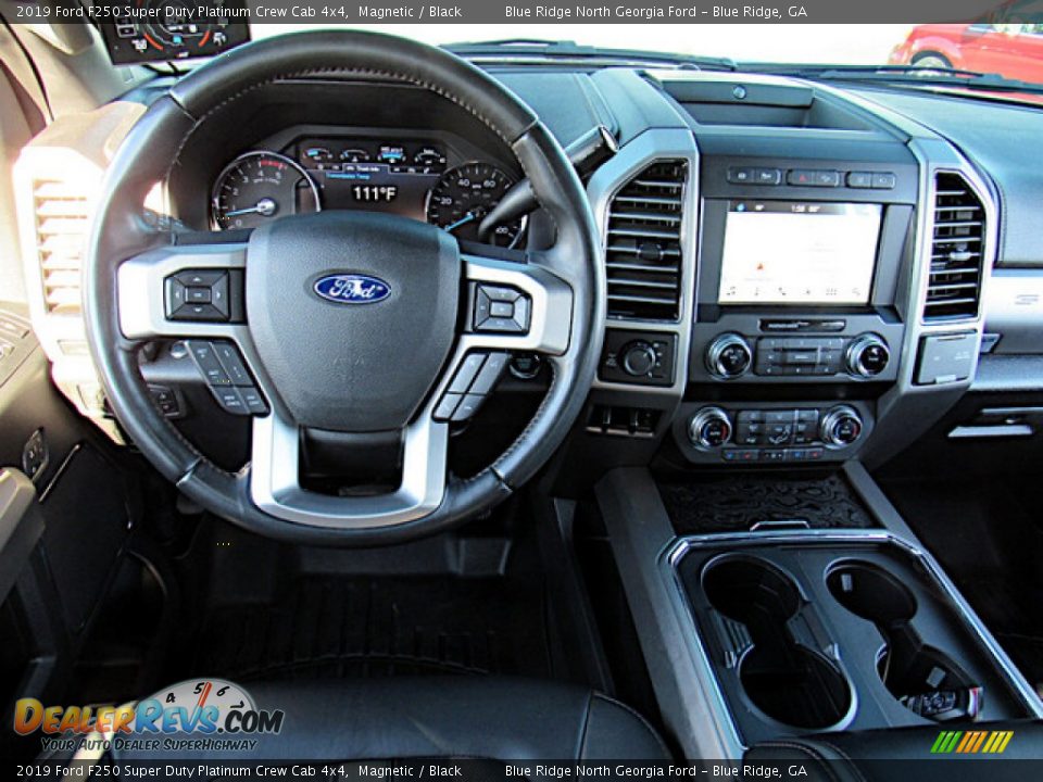 2019 Ford F250 Super Duty Platinum Crew Cab 4x4 Magnetic / Black Photo #20