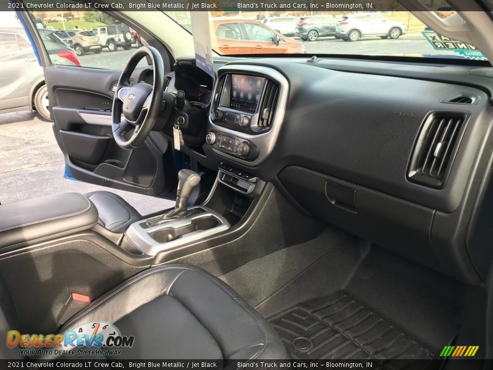 2021 Chevrolet Colorado LT Crew Cab Bright Blue Metallic / Jet Black Photo #36