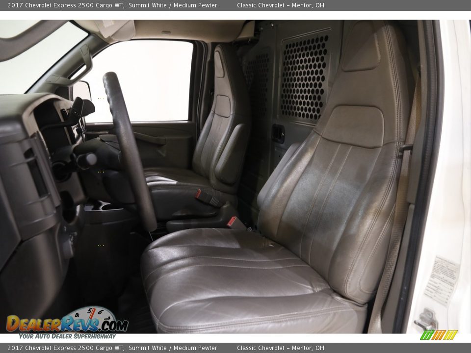 Front Seat of 2017 Chevrolet Express 2500 Cargo WT Photo #5