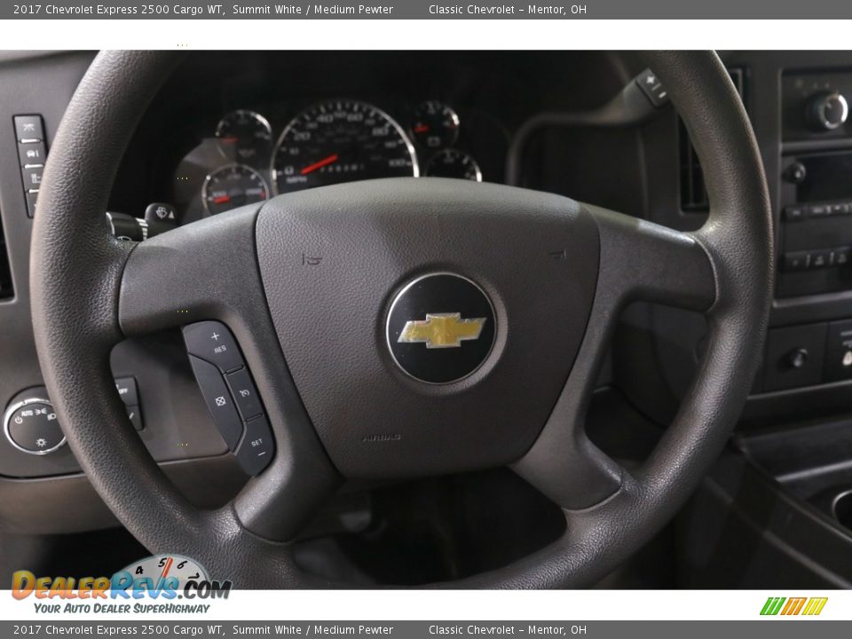 2017 Chevrolet Express 2500 Cargo WT Steering Wheel Photo #6