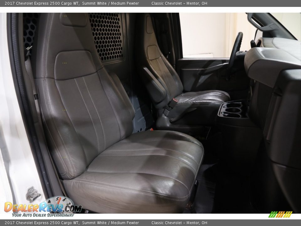 Front Seat of 2017 Chevrolet Express 2500 Cargo WT Photo #11