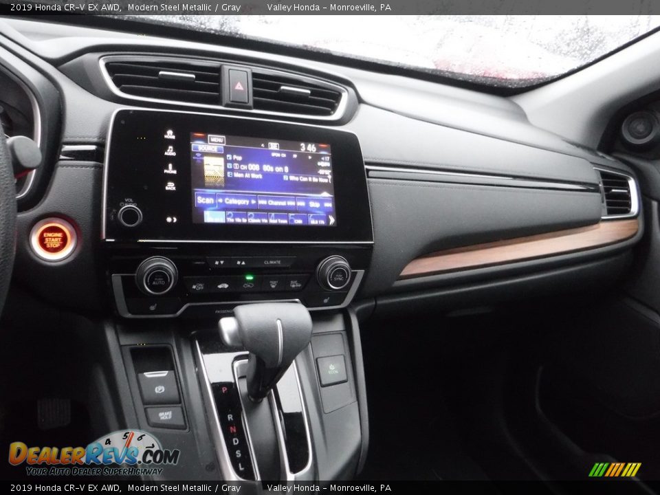 2019 Honda CR-V EX AWD Modern Steel Metallic / Gray Photo #16