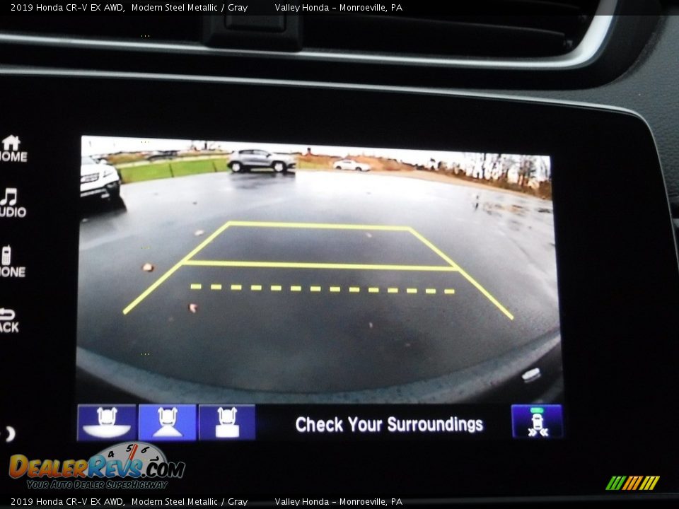 2019 Honda CR-V EX AWD Modern Steel Metallic / Gray Photo #19