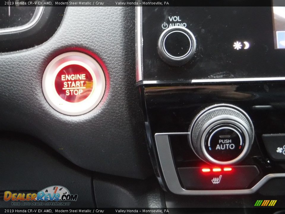 2019 Honda CR-V EX AWD Modern Steel Metallic / Gray Photo #20