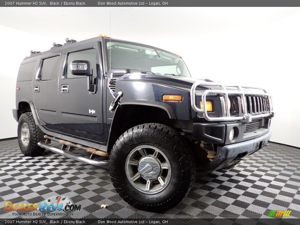 2007 Hummer H2 SUV Black / Ebony Black Photo #3