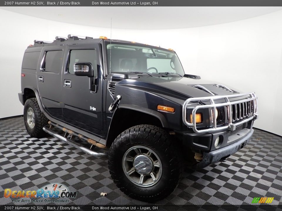 2007 Hummer H2 SUV Black / Ebony Black Photo #4