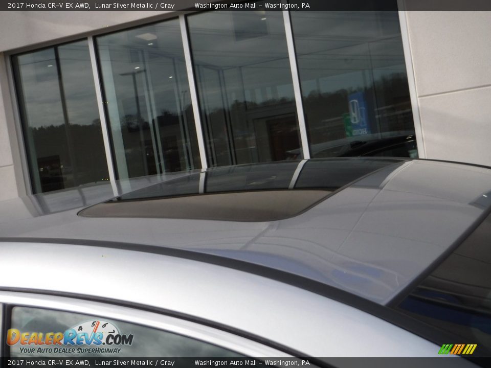 2017 Honda CR-V EX AWD Lunar Silver Metallic / Gray Photo #3