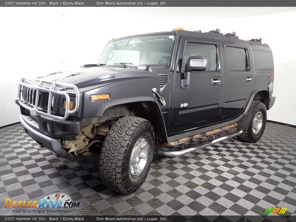 2007 Hummer H2 SUV Black / Ebony Black Photo #9