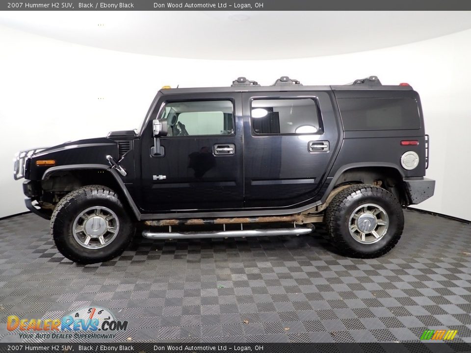 2007 Hummer H2 SUV Black / Ebony Black Photo #10